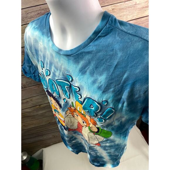 Ponyo T shirt  EXCLUSIVE Anime' Size Small Tie Dyed Unisex Men's Women - Picture 6 of 11